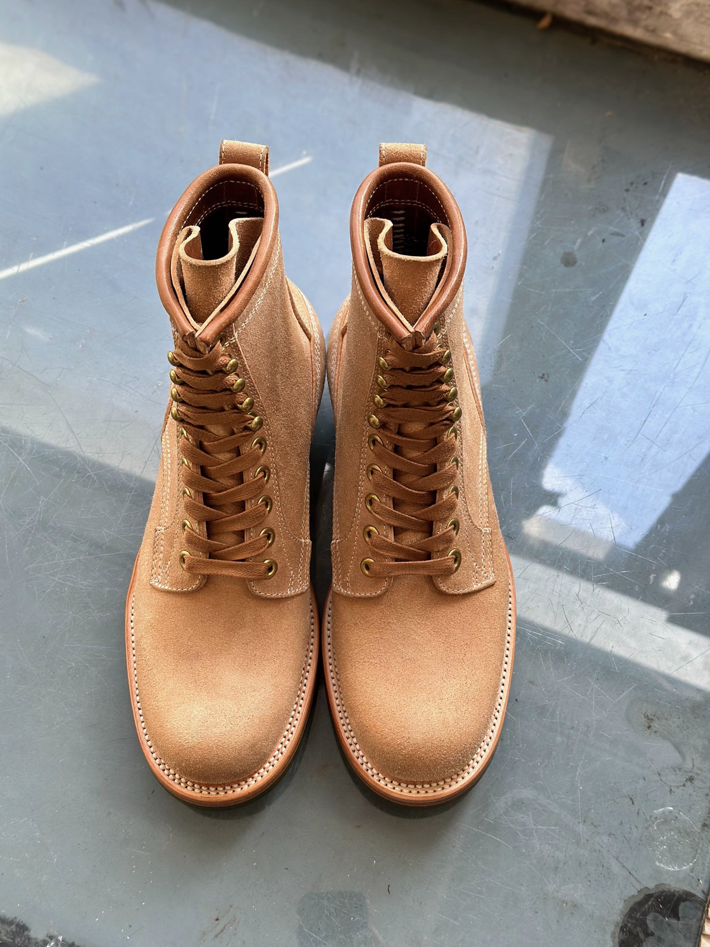 8" Work boots MTO- Maryam Horsebutt Reverse-Q801