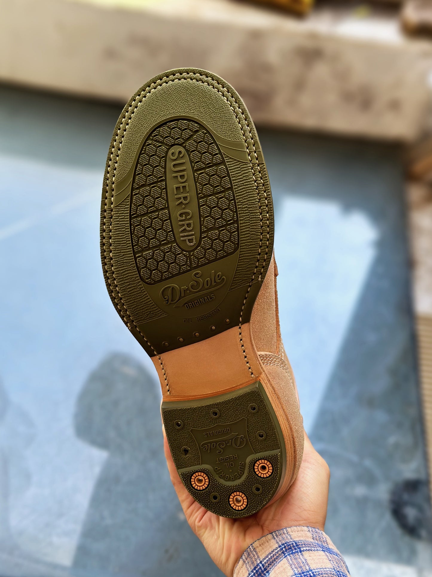 8" Work boots MTO- Maryam Horsebutt Reverse-Q801