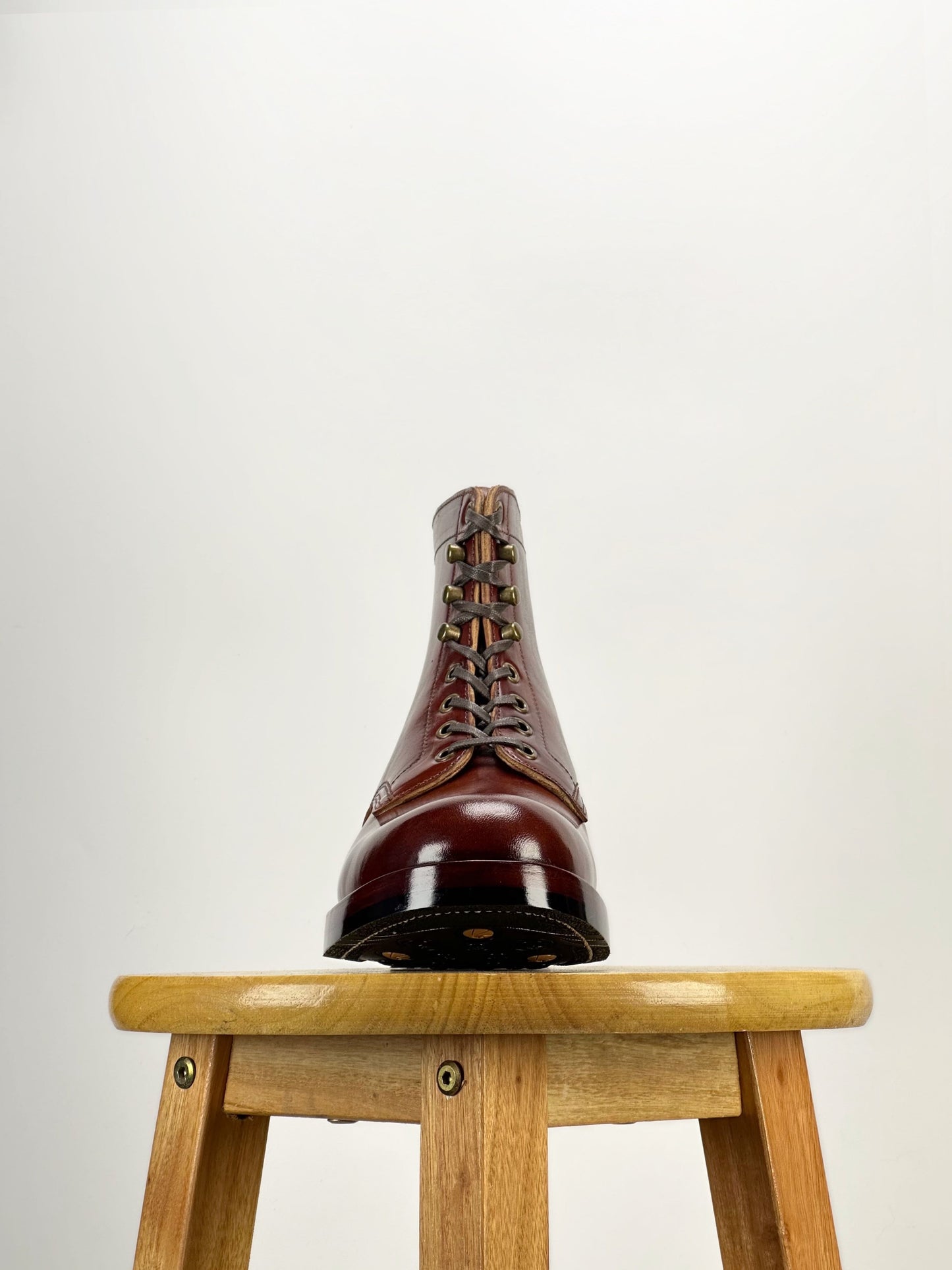 Land boots MTO- Maryam horsebutt+ hand painting -B23601