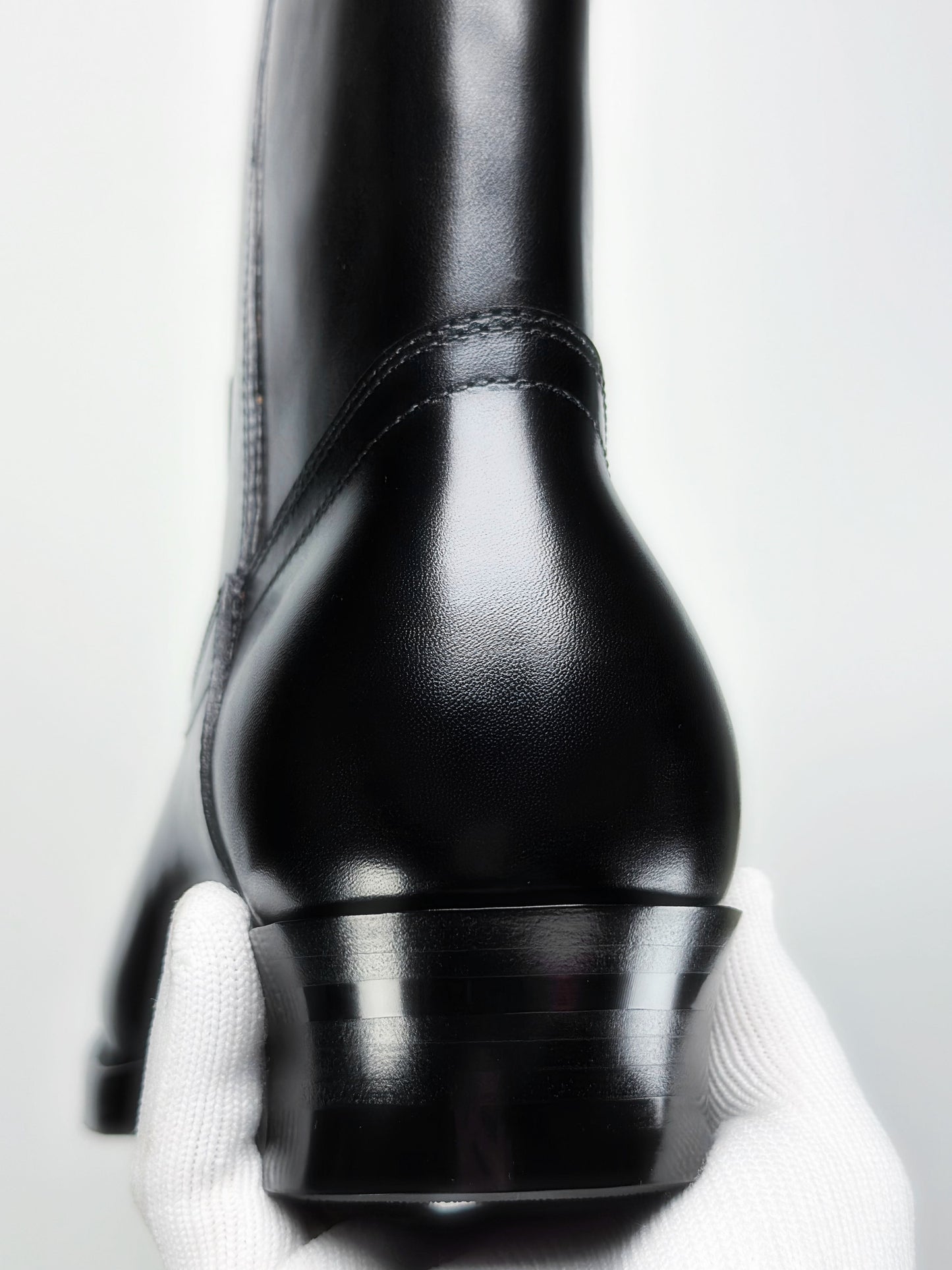 CowBoy Boots -Black Maryma Horsebutt TPR