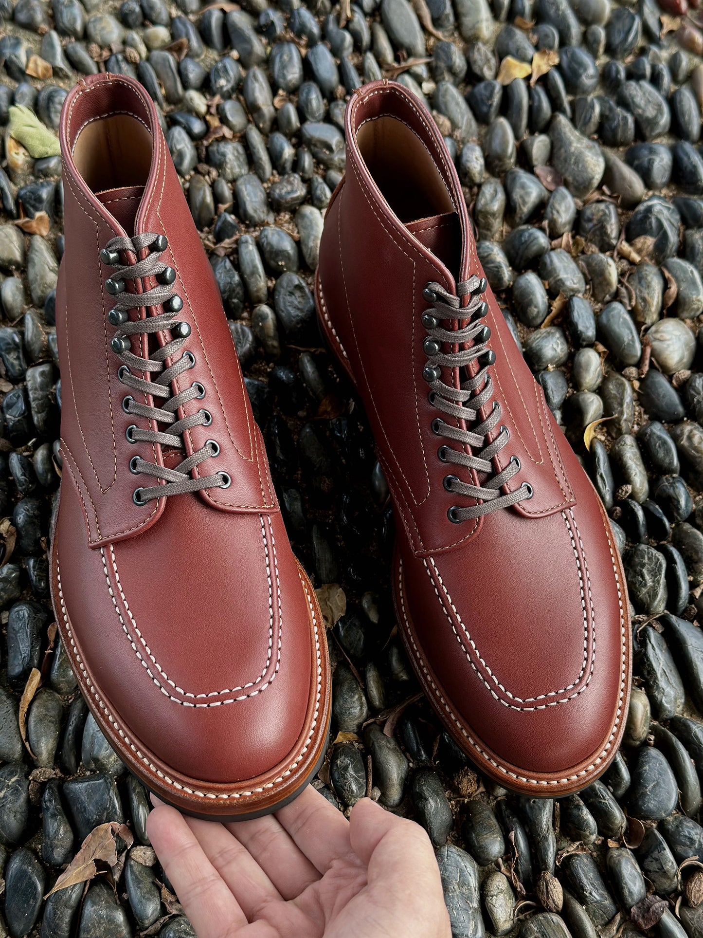 1001-Indiana Jones Boot - Red brown