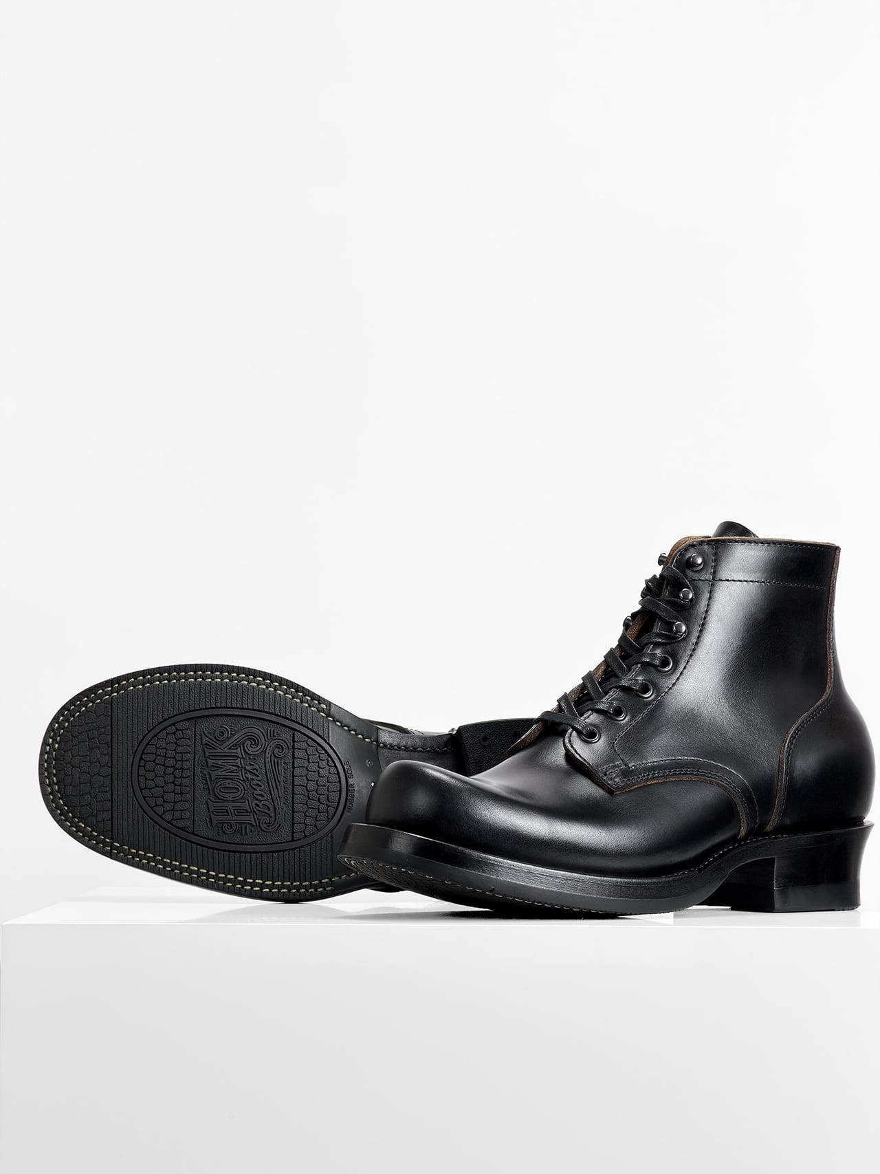(MTO) - Miner Boots - Horween cxl - 6186/with 3 hooks