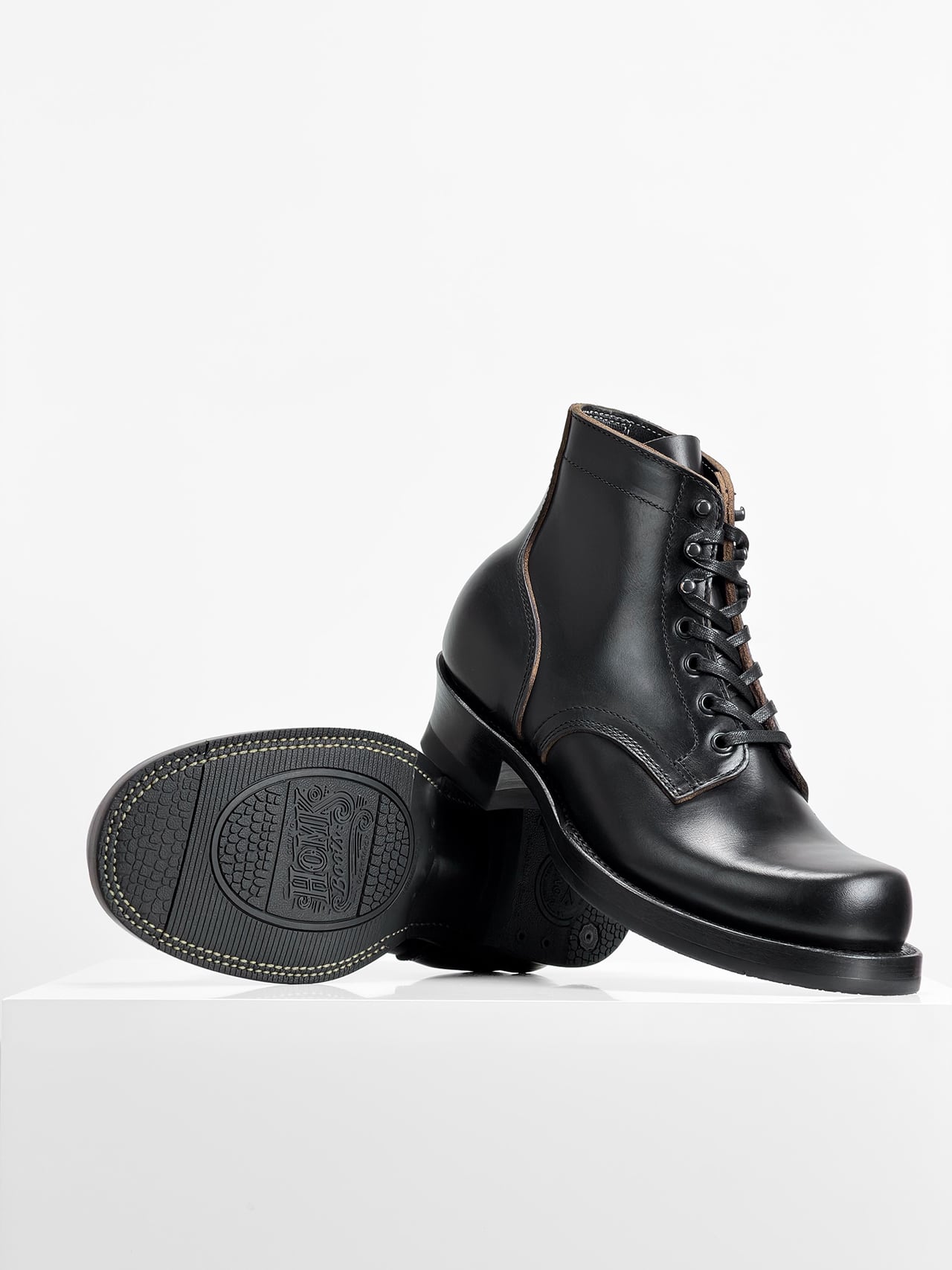 (MTO) - Miner Boots - Horween cxl - 6186/with 3 hooks