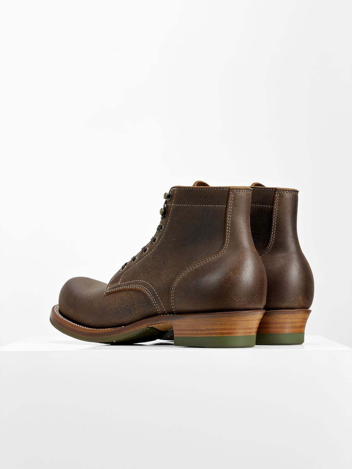 (MTO) - Miner Boots - C.F. Stead KUDU (UK) SNUFF - 6185/with 2 hooks