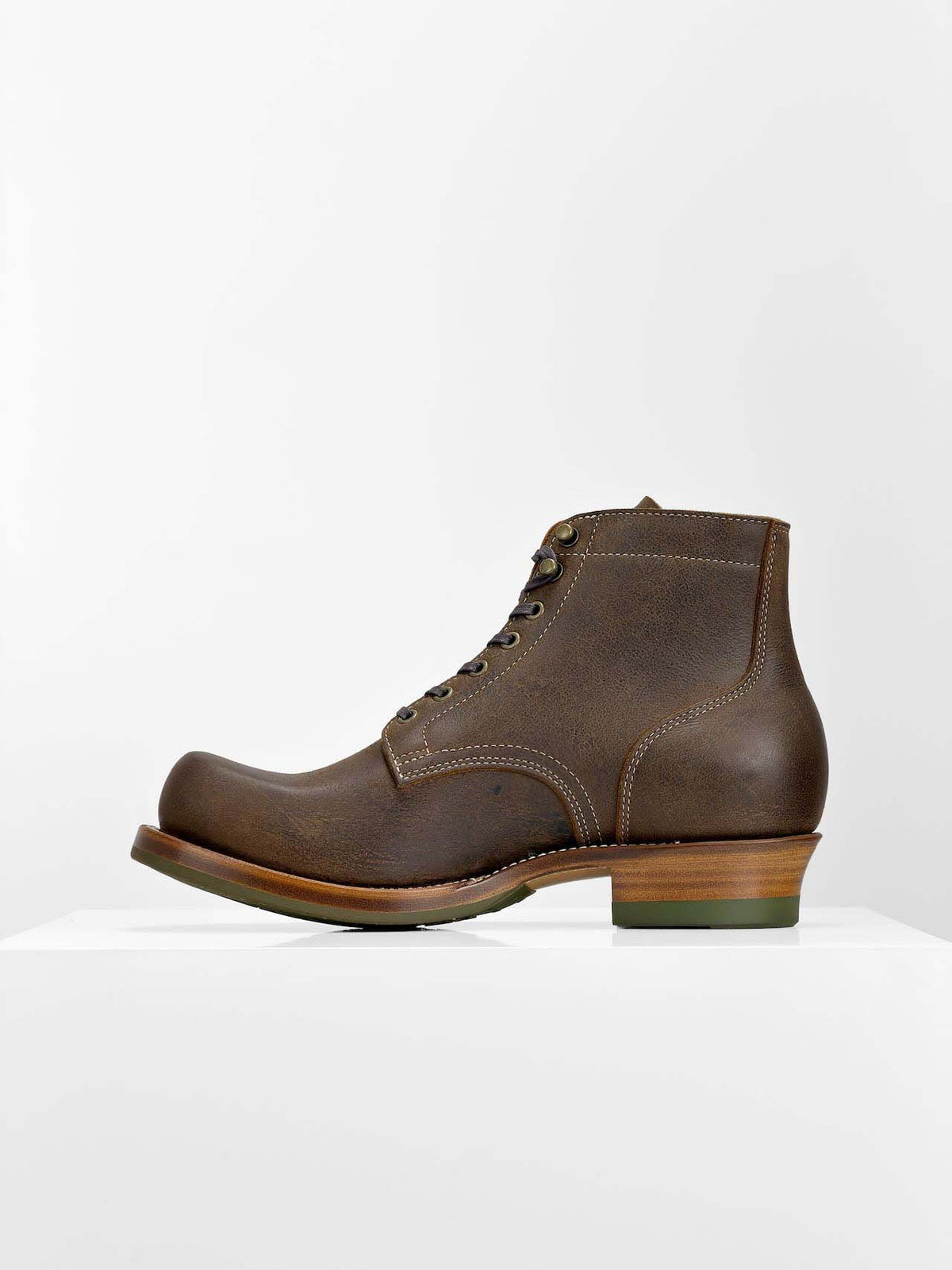 (MTO) - Miner Boots - C.F. Stead KUDU (UK) SNUFF - 6185/with 2 hooks