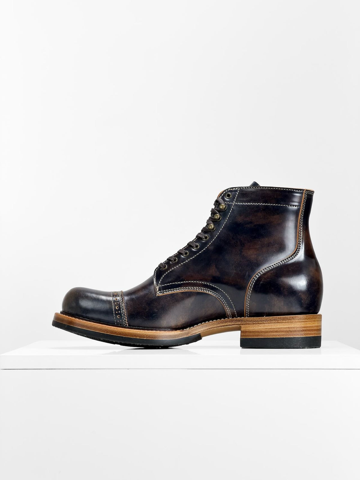 (MTO) - Jump Boots - Rocado shell cordovan/Goodyear Welt - 6581