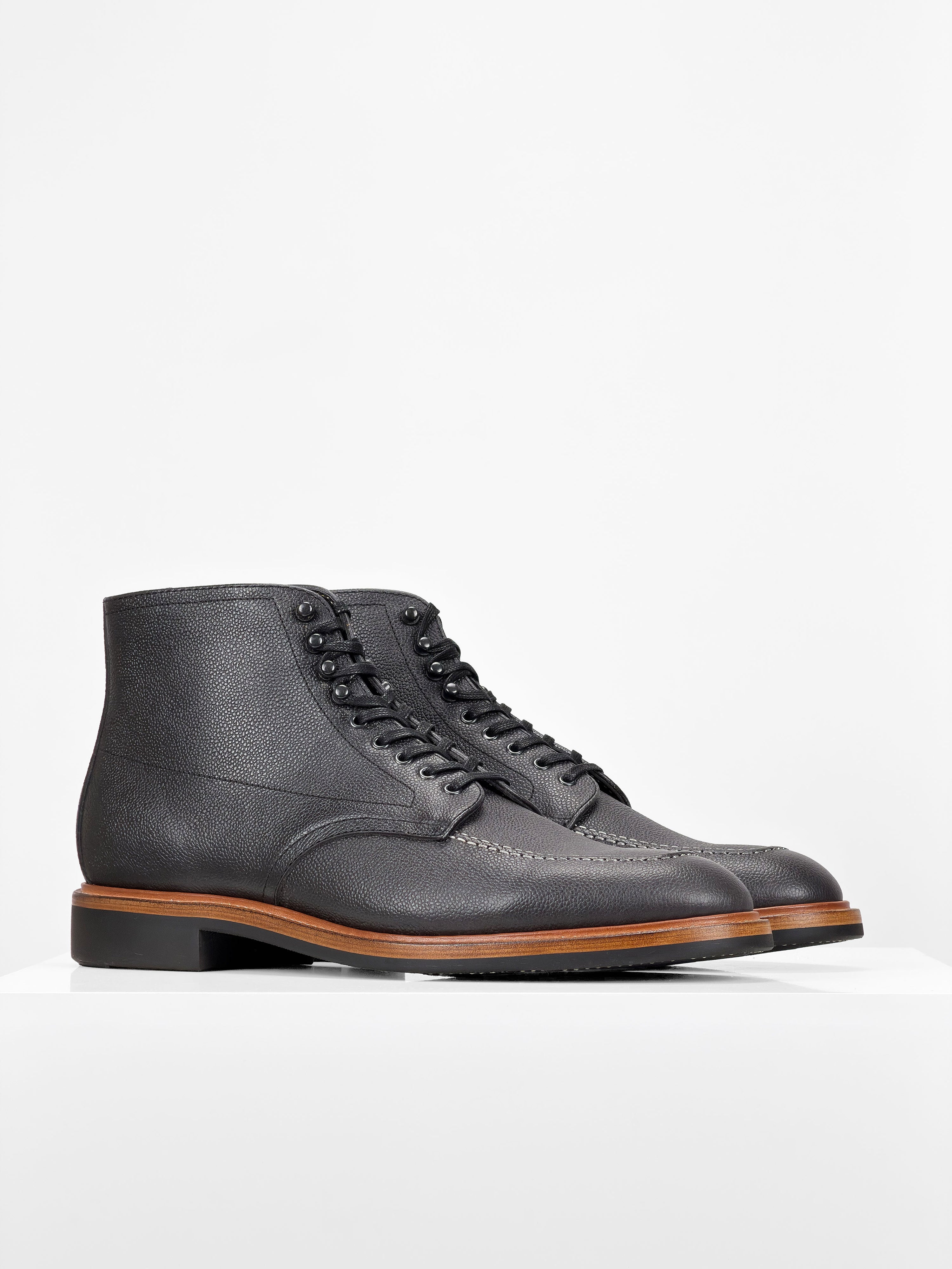 RTS / In Stock -Service Boot - Charles F Stead Westminster Calf - Black Nebula - 6029