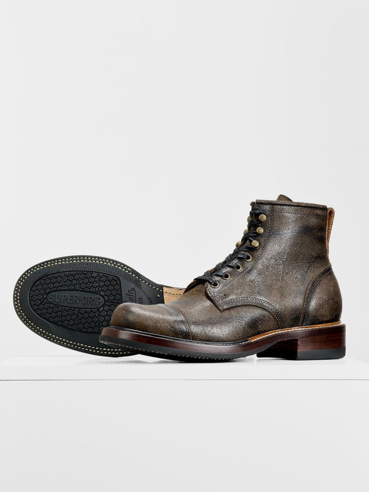 MTO Jump Boots – C.F. Stead Stone Rambler | Goodyear Welt | 6167
