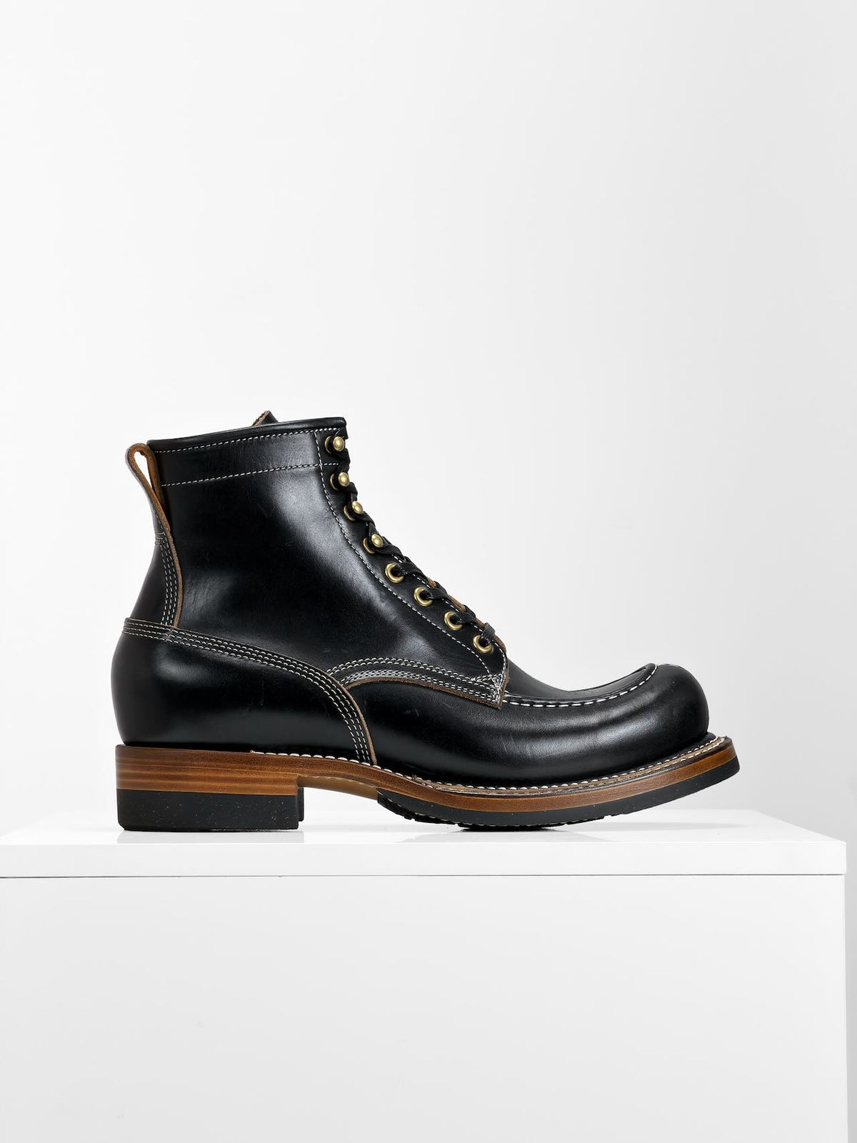 MTO Tanker Boots - Horween CXL Black | Stitchdown Construction with hand finished welt | 6270