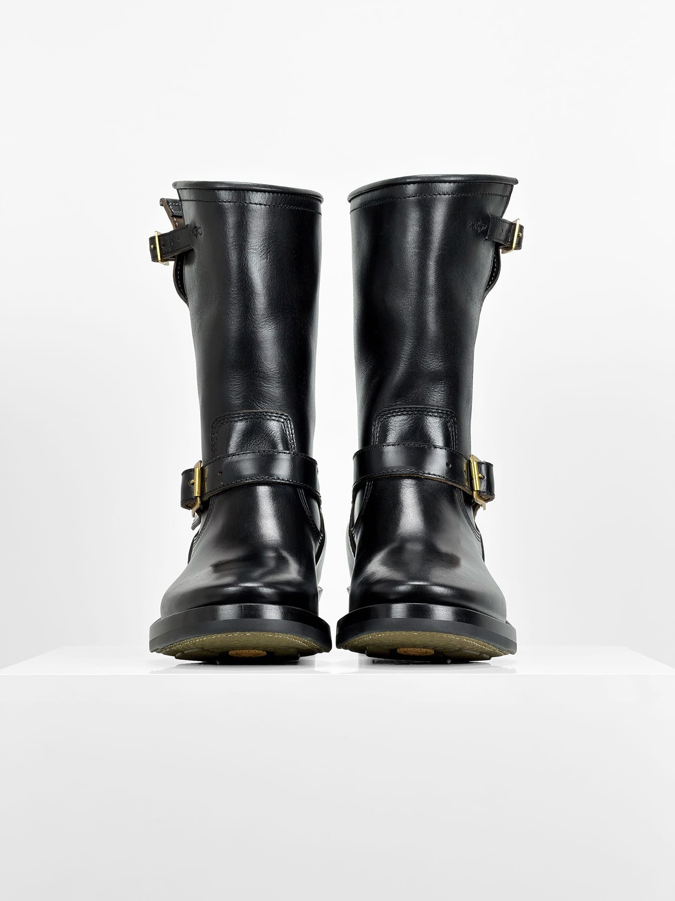 (MTO) - Engineer Boots 11" - Black Horween cxl -2382