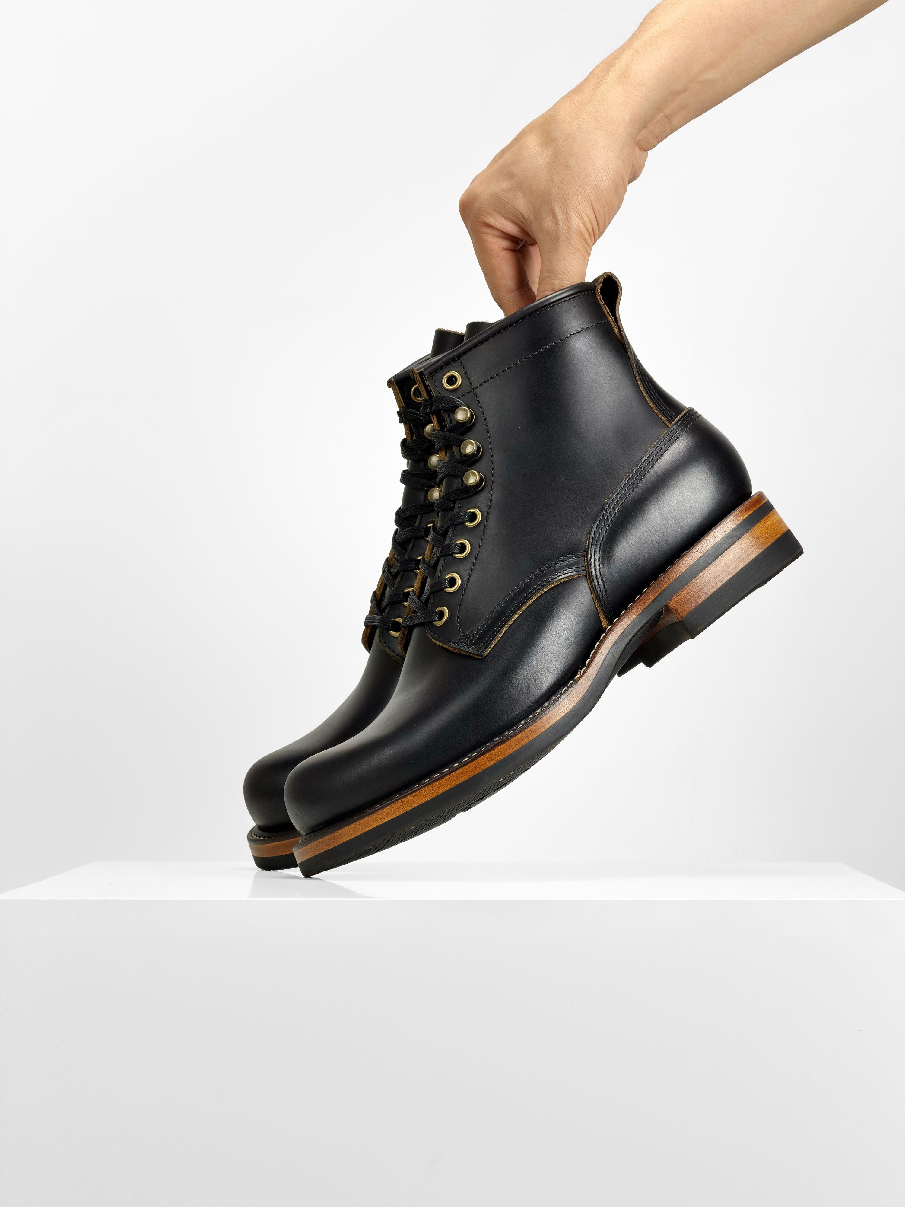 RTS / In Stock - Woodcutting boots - Plain Toe - 6187