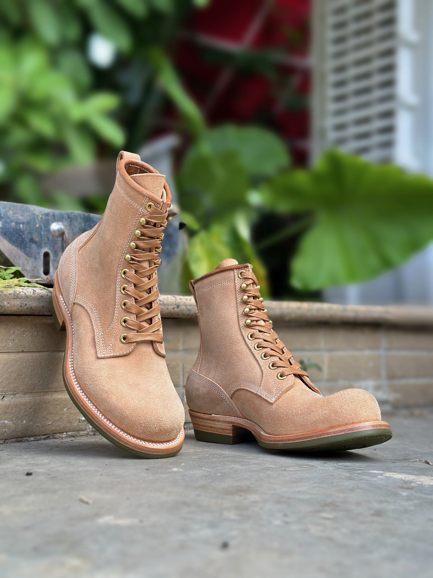 8" Work boots MTO- Maryam Horsebutt Reverse-Q801