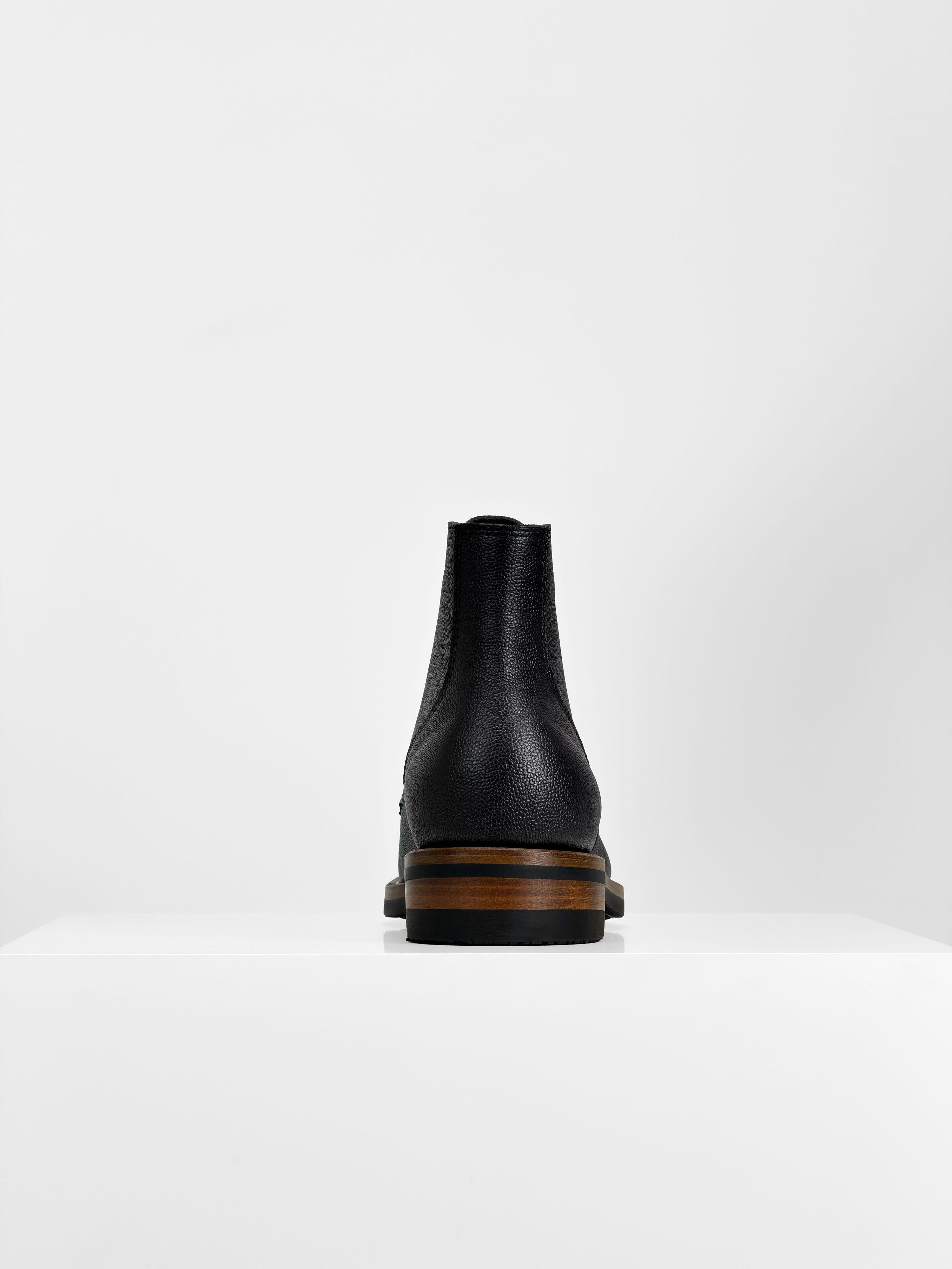 RTS / In Stock - CapToe Boots - Charles F Stead Westminster Calf - Black Nebula - 6766