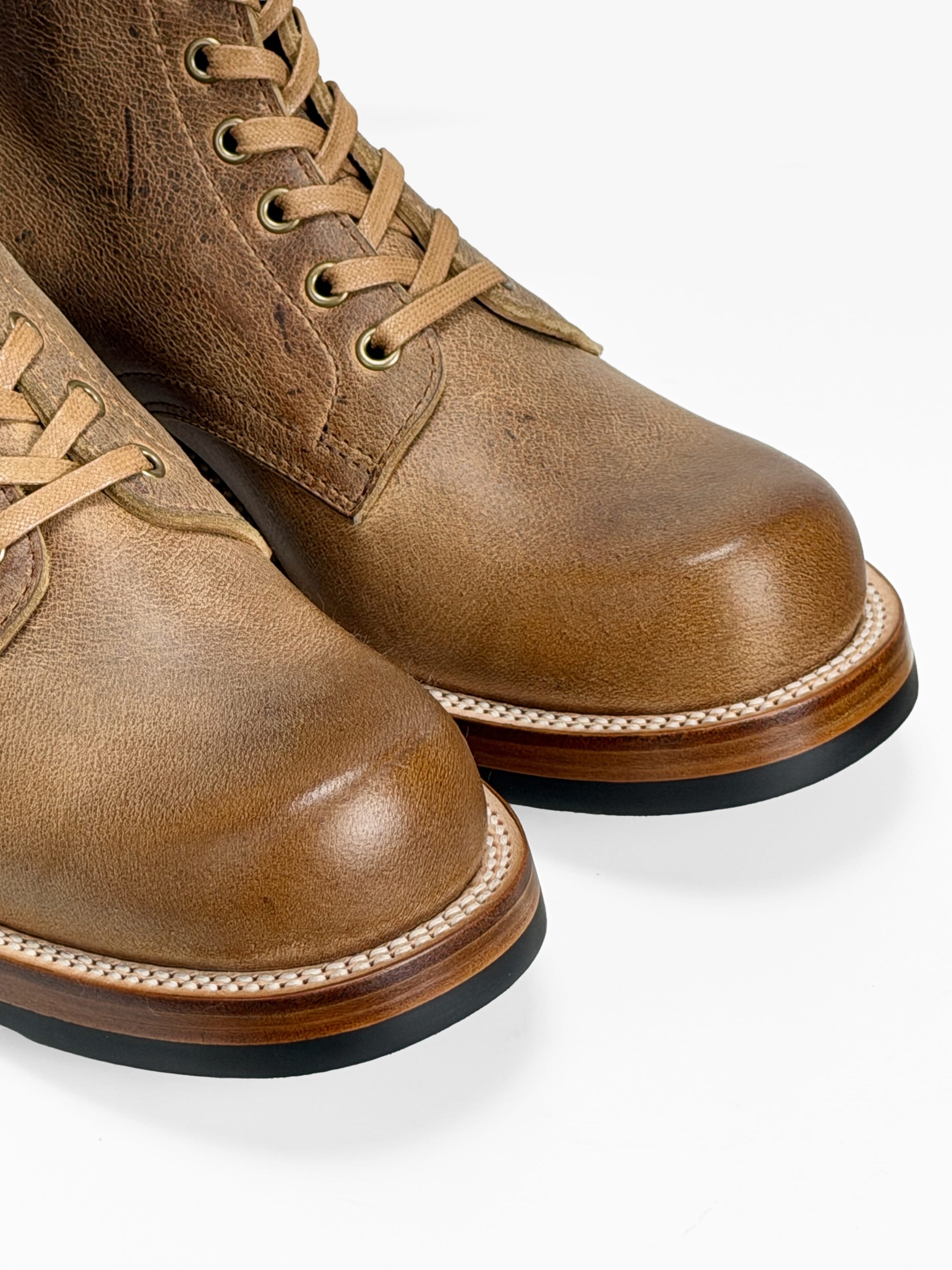 (MTO) - Miner Boots - C.F. Stead KUDU (UK) Brandy - 6186