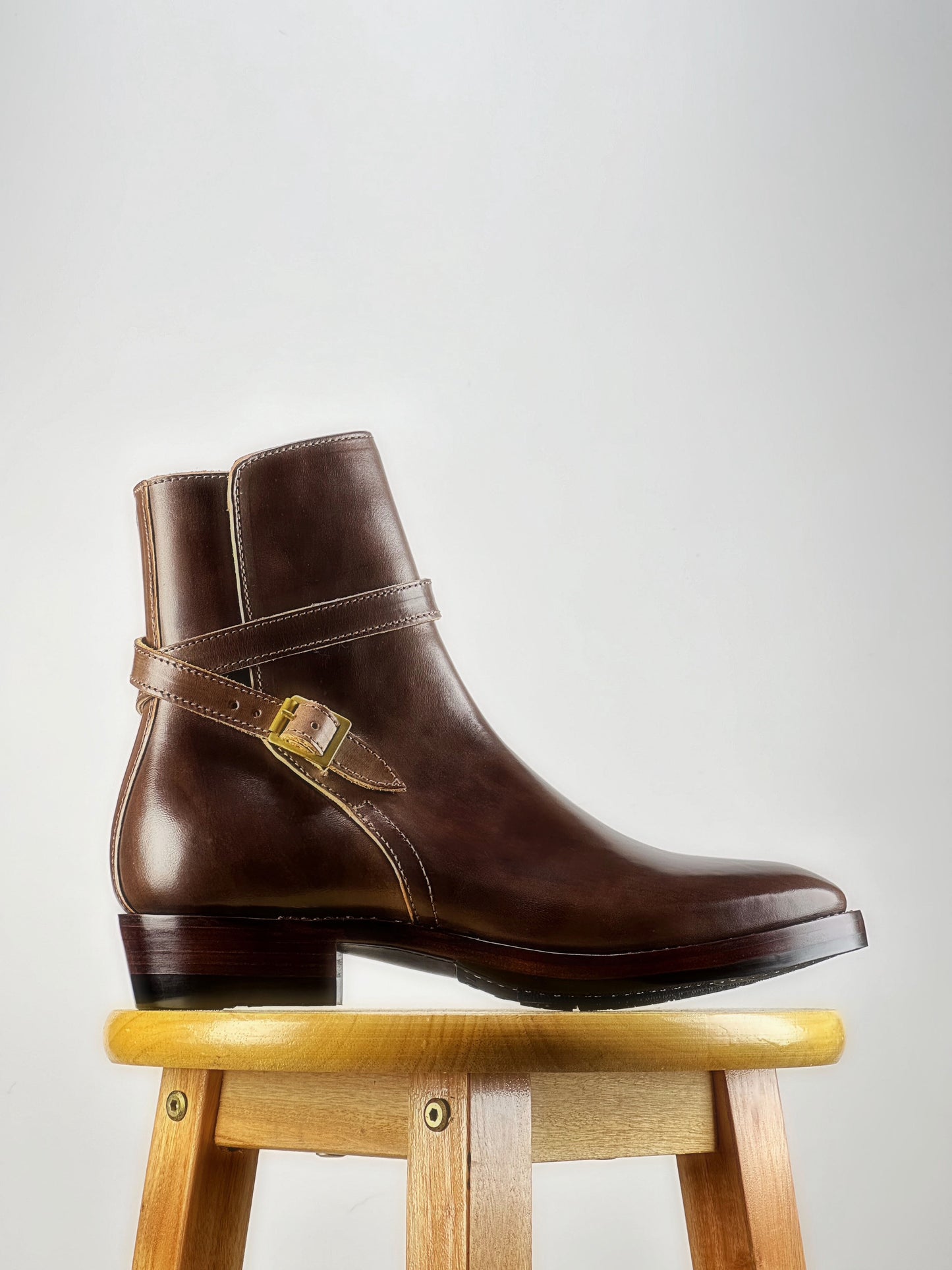 Jodhpur Boots II - Maryam Horsebutt Hand-dyed brown-BT01 Last-8921