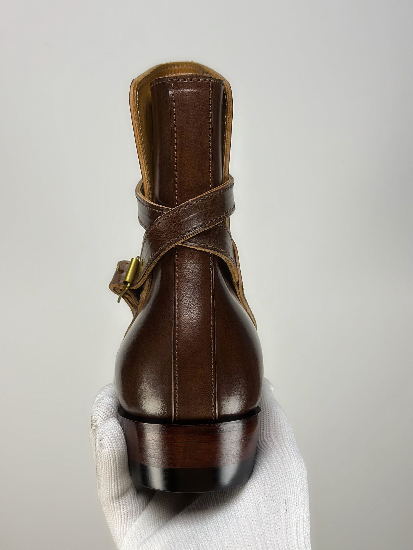 Jodhpur Boots II - Maryam Horsebutt Hand-dyed brown-BT01 Last-8921