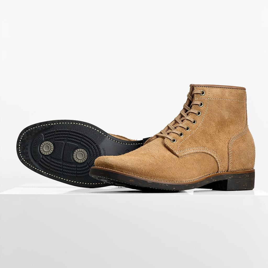 Ready to Ship – Escape Boots - Brown reverse cowhide - 5607