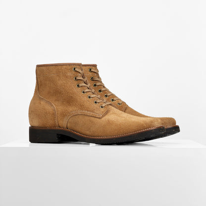 Ready to Ship – Escape Boots - Brown reverse cowhide - 5607