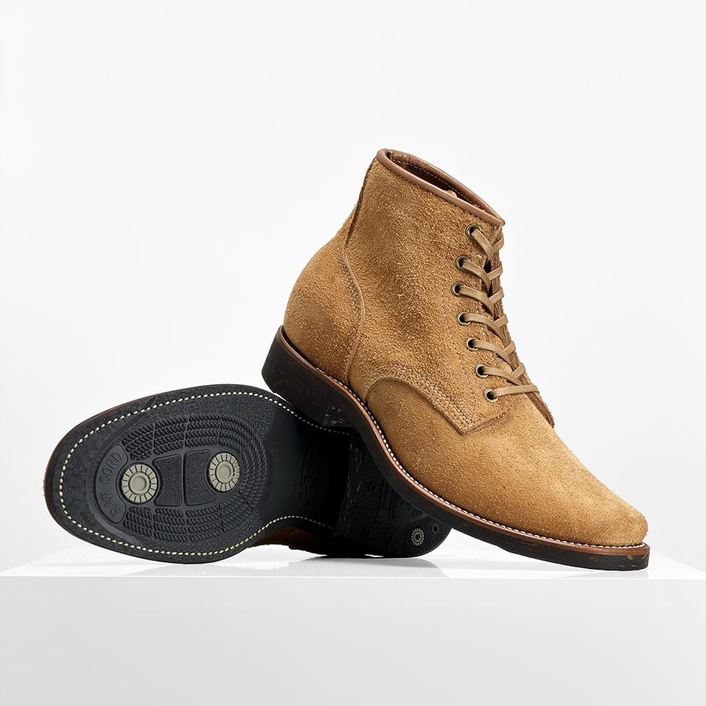 Ready to Ship – Escape Boots - Brown reverse cowhide - 5607