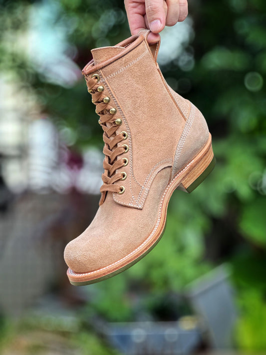 8" Work boots MTO- Maryam Horsebutt Reverse-Q801