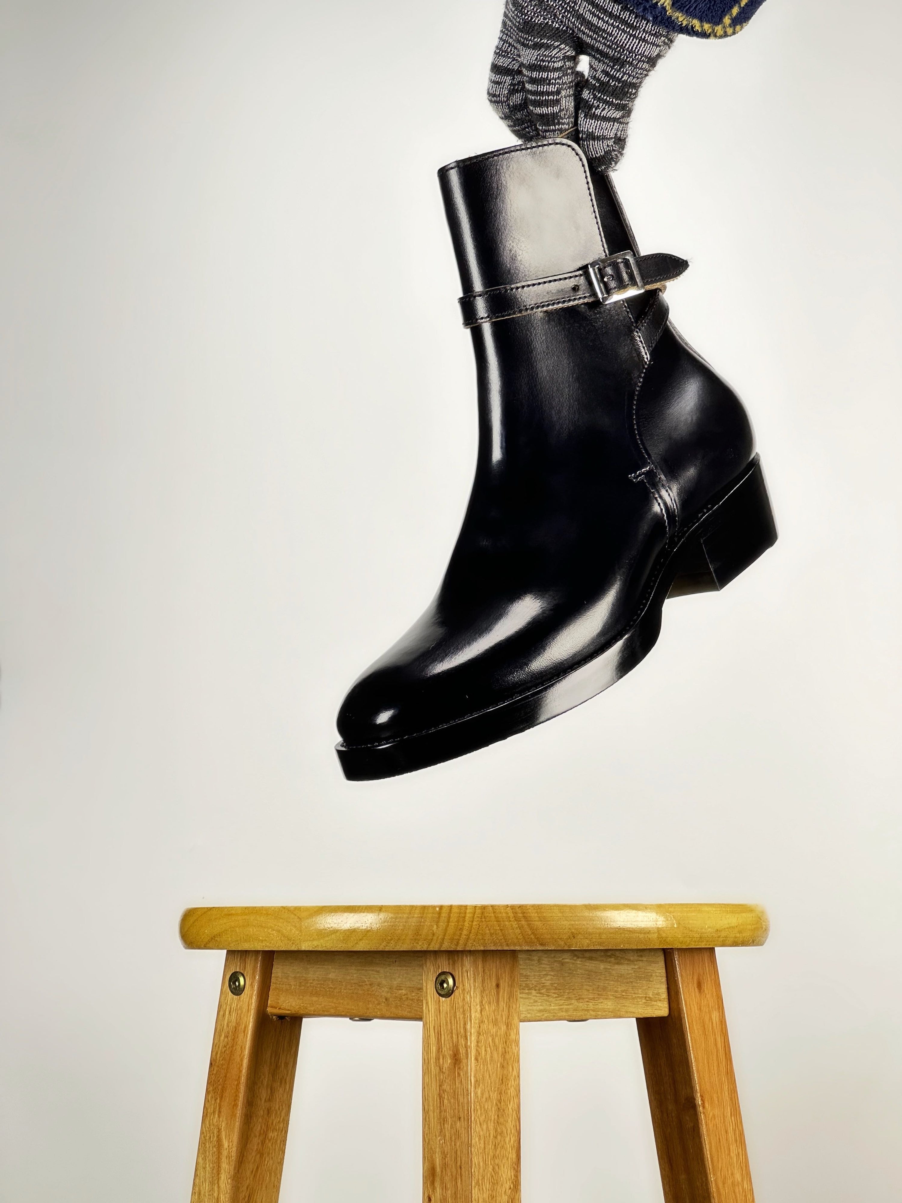 Jodhpur Boots  MTO - Maryam oiled and waxy horsebutt-BT01 Last-2985