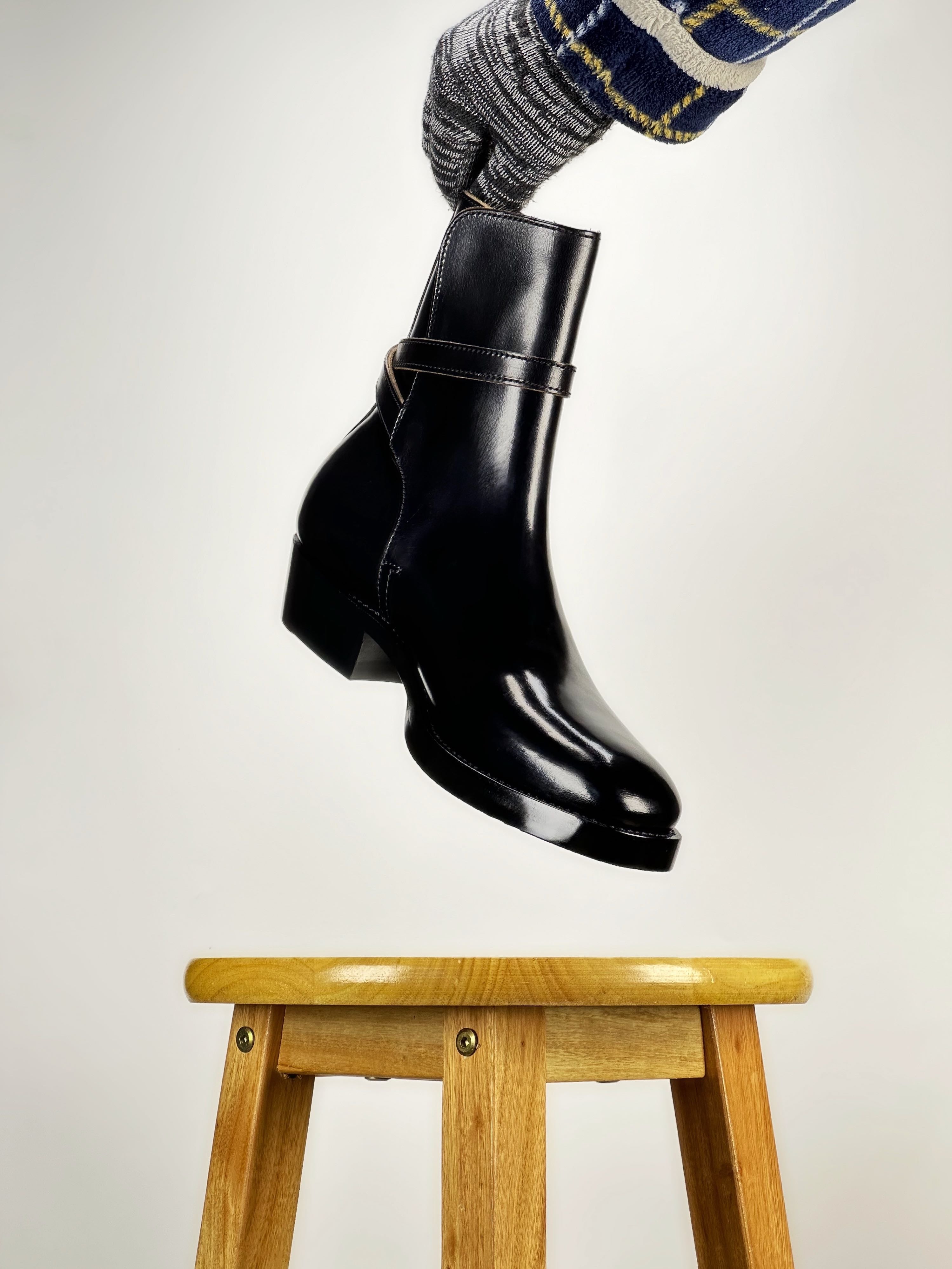Jodhpur Boots  MTO - Maryam oiled and waxy horsebutt-BT01 Last-2985