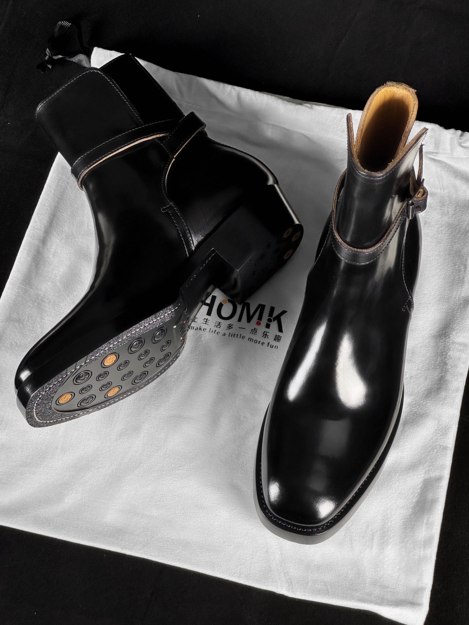 Jodhpur Boots  MTO - Maryam oiled and waxy horsebutt-BT01 Last-2985
