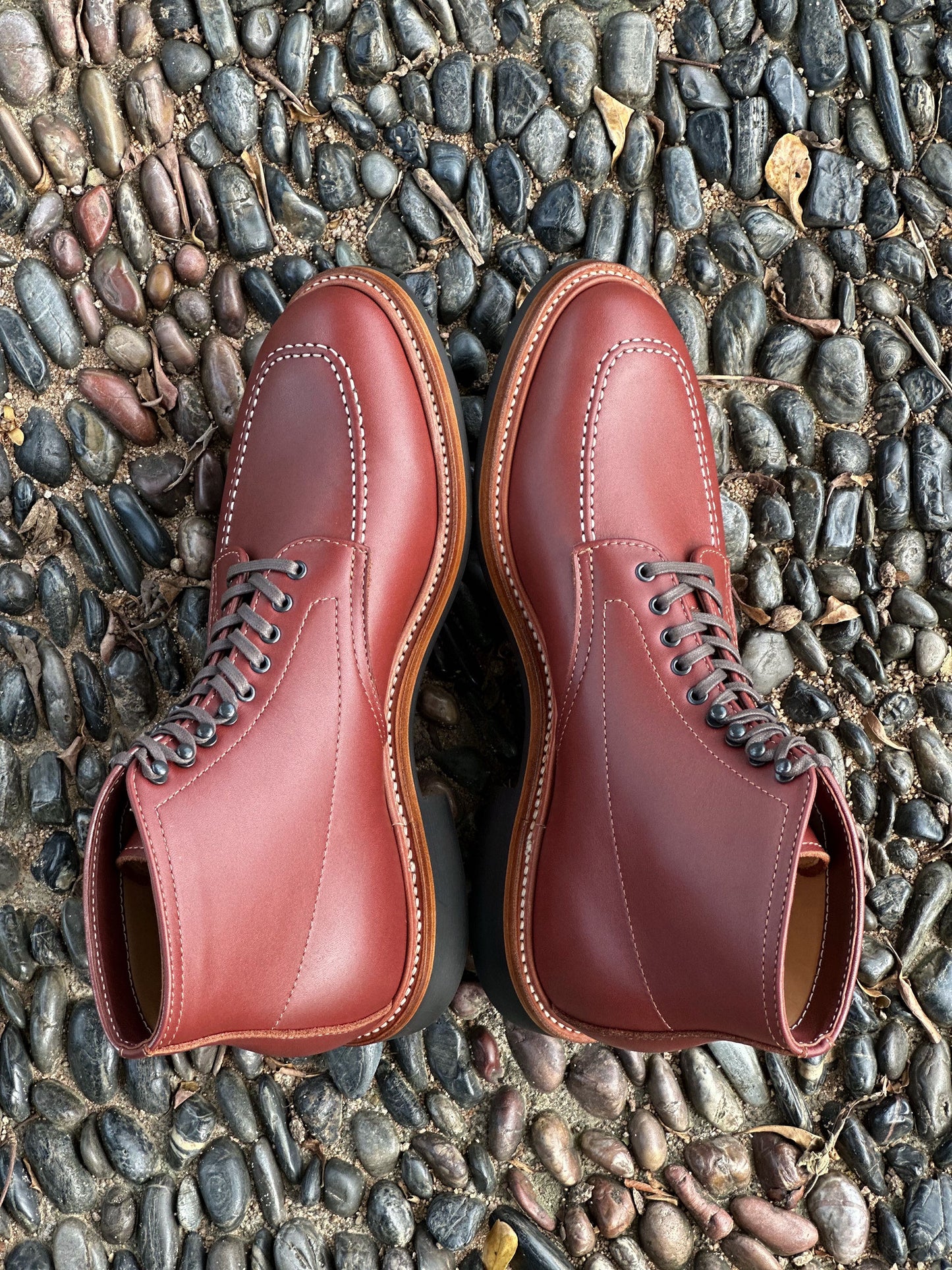 1001-Indiana Jones Boot  -  Red brown