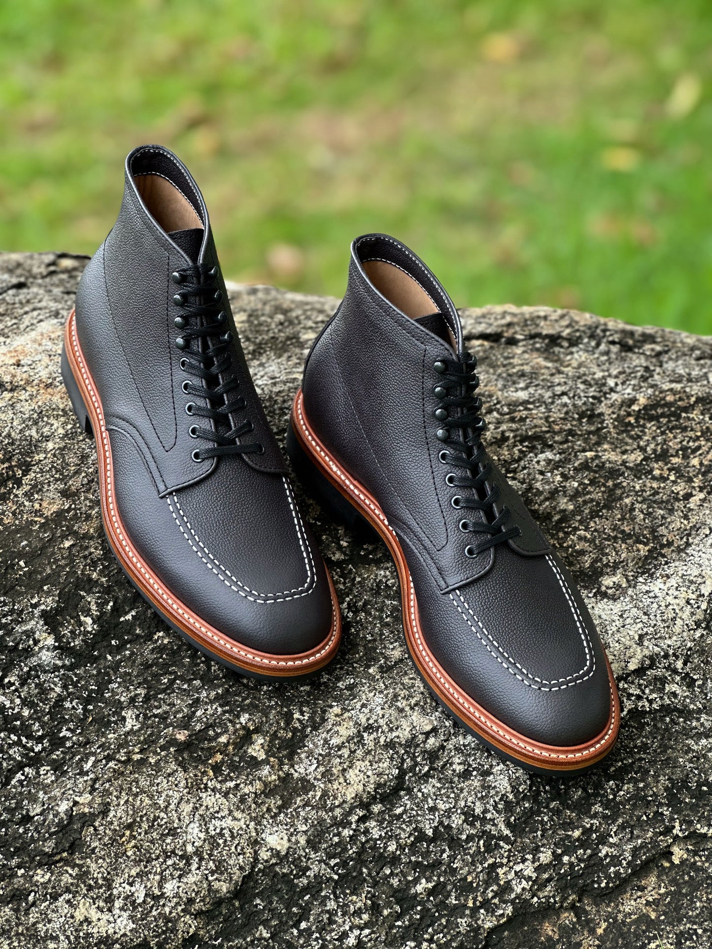 1001-Indiana Jones Boot  -  Charles F Stead  Westminster Calf - Deep Navy