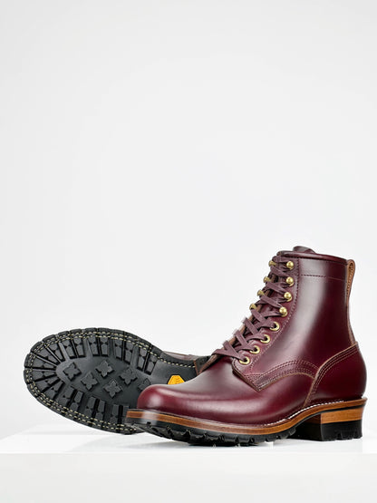 Woodcutting boots MTO - Horween cxl Claret - 6188