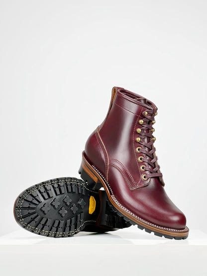 Woodcutting boots MTO - Horween cxl Claret - 6188