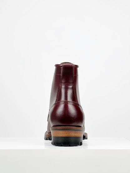 Woodcutting boots MTO - Horween cxl Claret - 6188