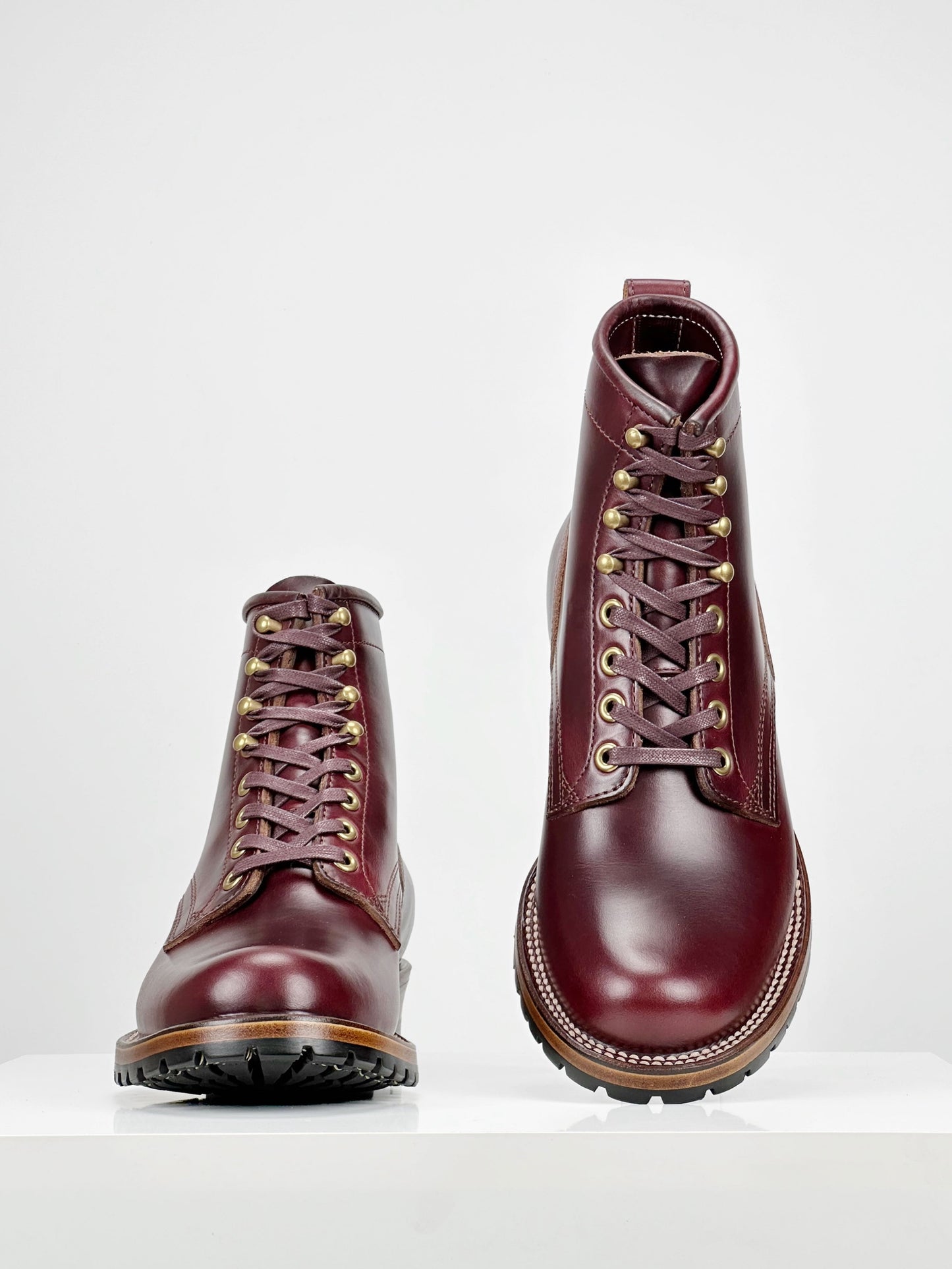 Woodcutting boots MTO - Horween cxl Claret - 6188