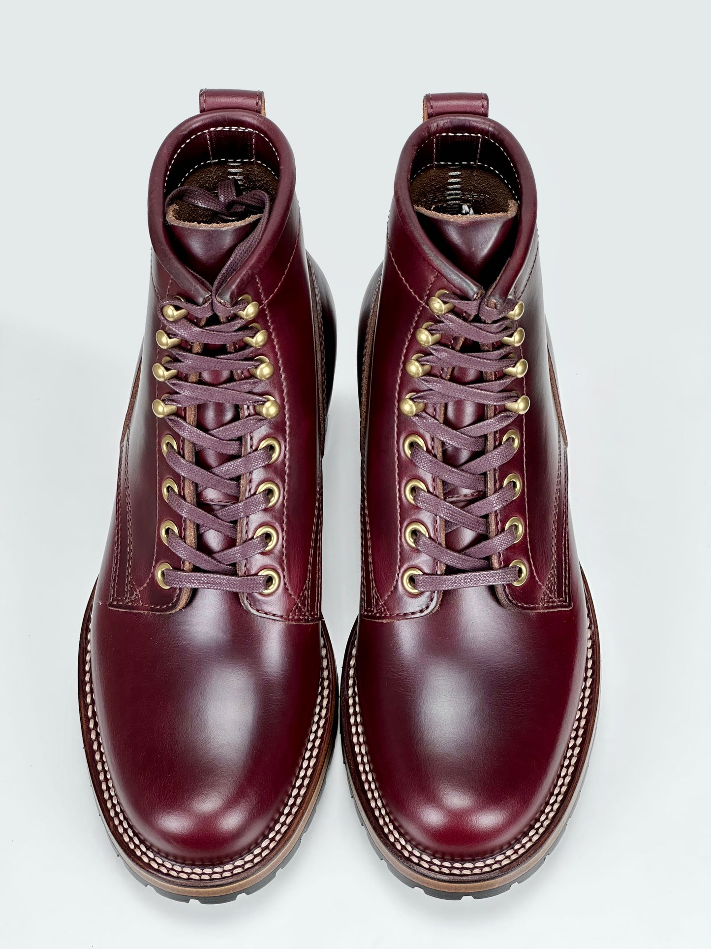 Woodcutting boots MTO - Horween cxl Claret - 6188