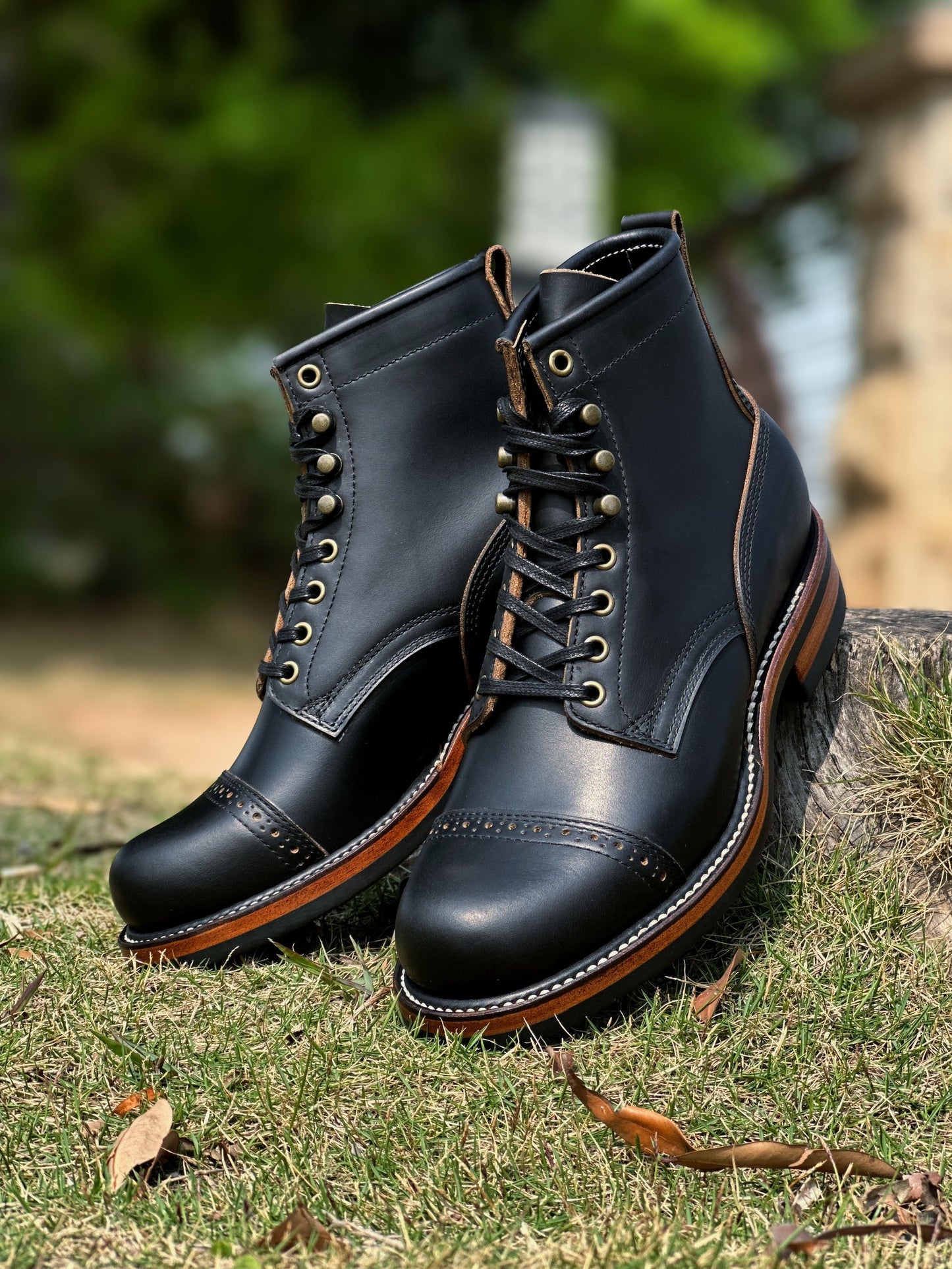RTS / In Stock  - Woodcutting boots  - Cap Toe - 6188