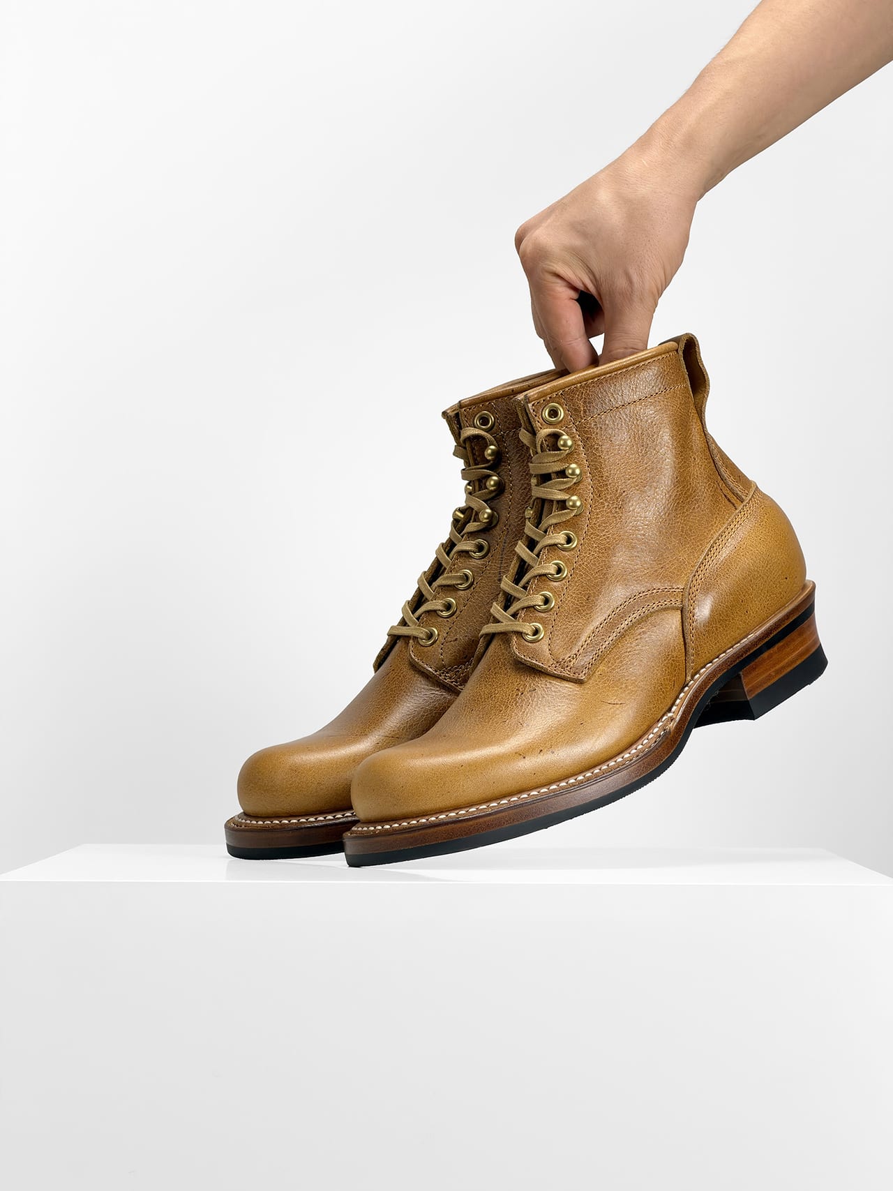 Sample Sale | KUDU Brandy -  Woodcutting boots