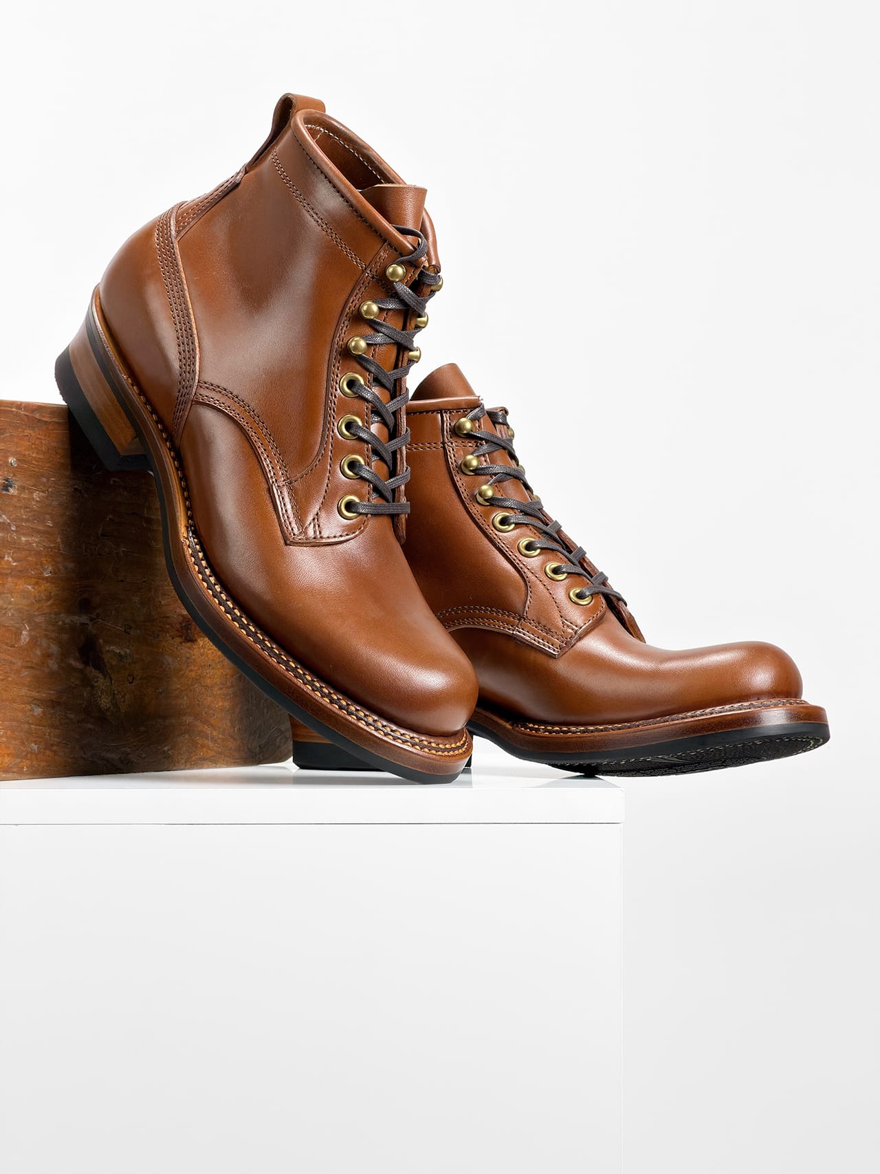 Sample Sale | Maryam Horsebutt TPR -  Woodcutting boots