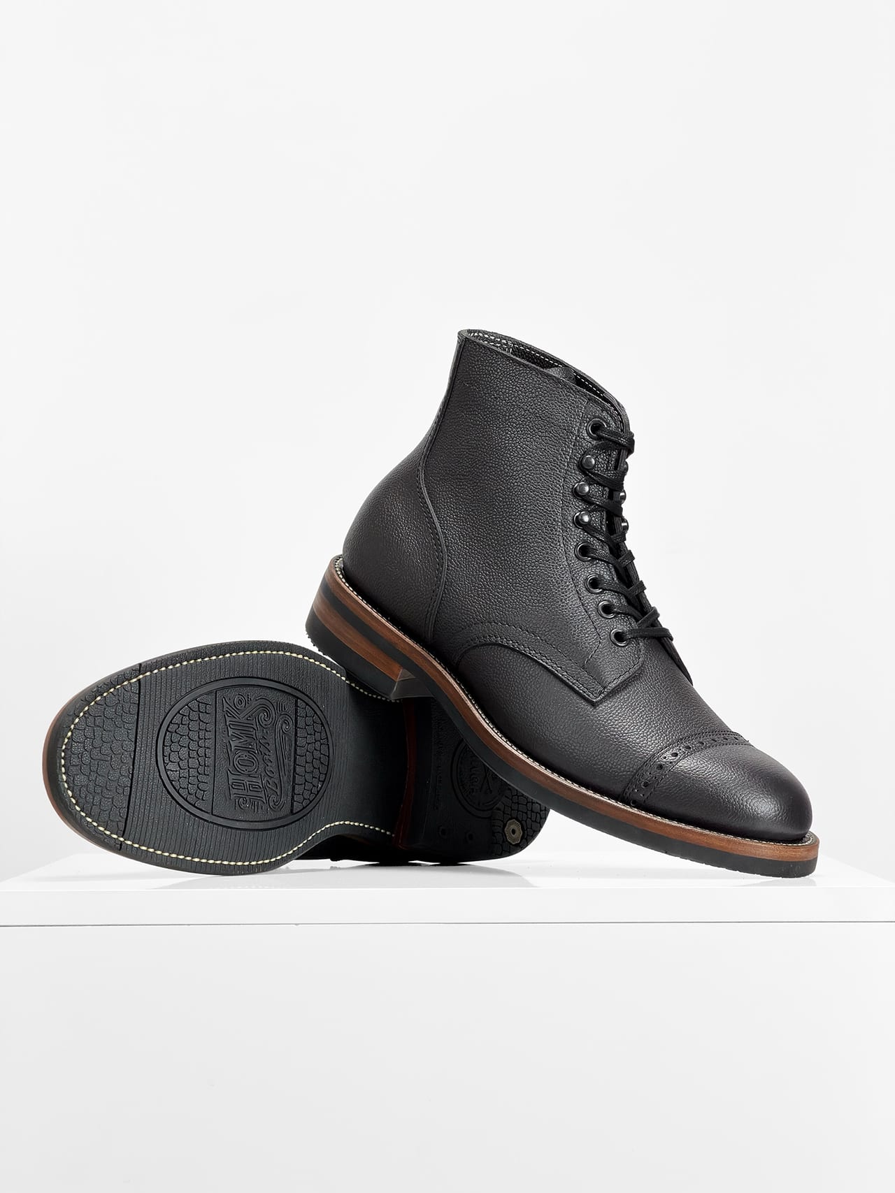 Sample Sale | Charles F Stead Westminster Calf -  CapToe Boots