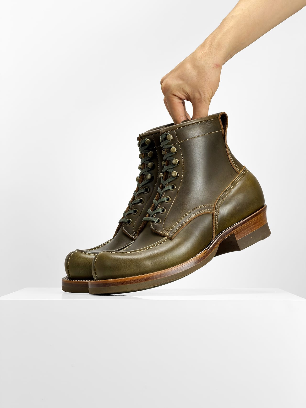 (MTO) - Tanker Boots - Seidel Tanning Olive  - 6260