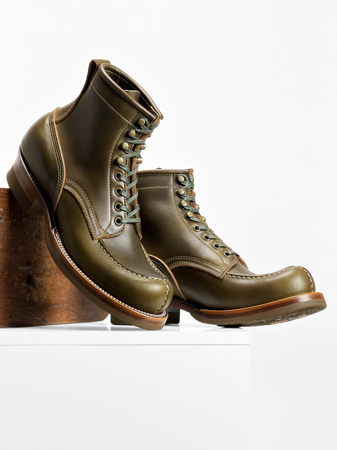 (MTO) - Tanker Boots - Seidel Tanning Olive  - 6260