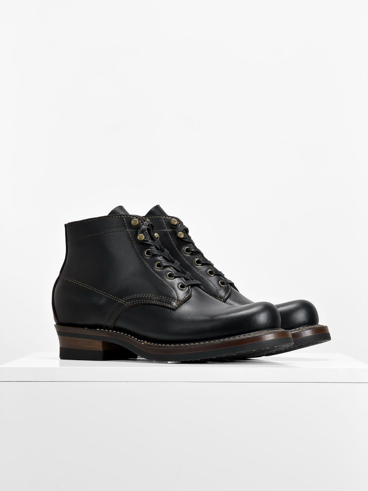 Sample Sale | Woodcutting boots -  Horween Black Dublin - 9