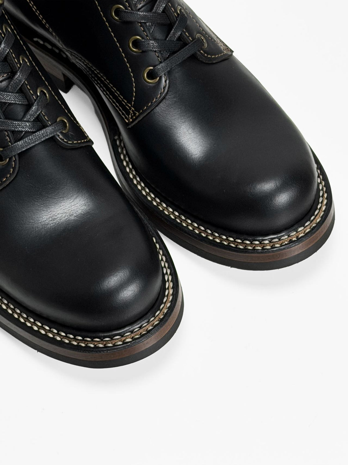 Sample Sale | Woodcutting boots -  Horween Black Dublin - 9
