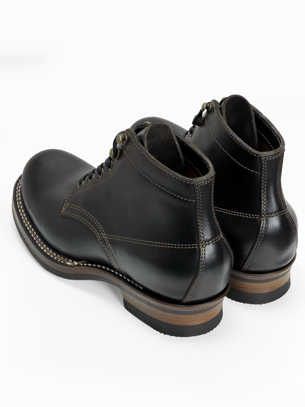 Sample Sale | Woodcutting boots -  Horween Black Dublin - 9