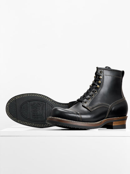Sample Sale | Woodcutting boots -  Horween Black Dublin - 9.5