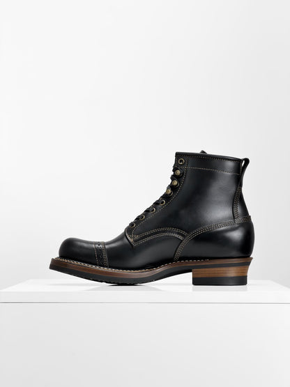 Sample Sale | Woodcutting boots -  Horween Black Dublin - 9.5