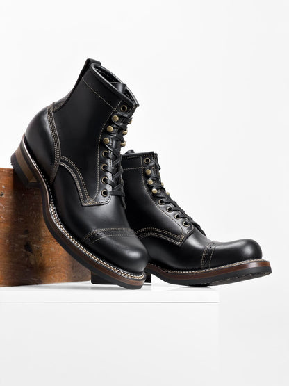 Sample Sale | Woodcutting boots -  Horween Black Dublin - 9.5