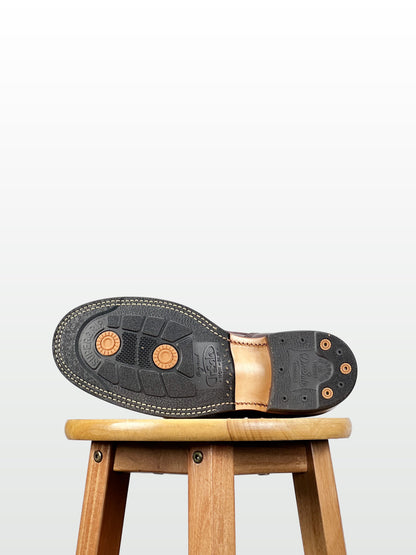 (MTO) - Woodcutting boots  - Horween cxl Claret - 6187