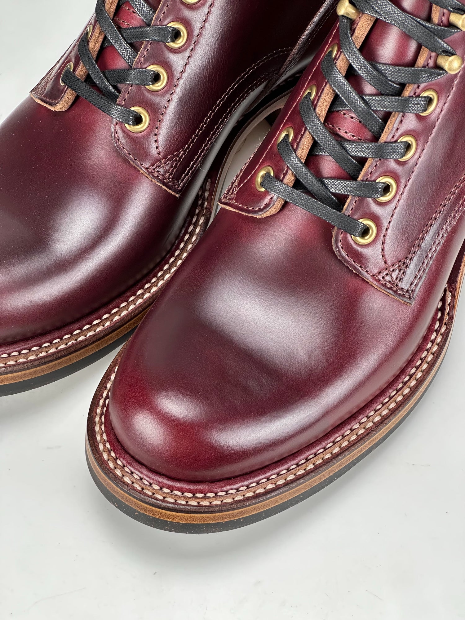 (MTO) - Woodcutting boots  - Horween cxl Claret - 6181