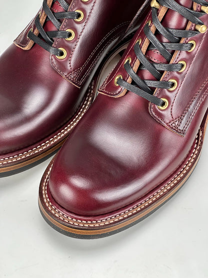 (MTO) - Woodcutting boots  - Horween cxl Claret - 6181