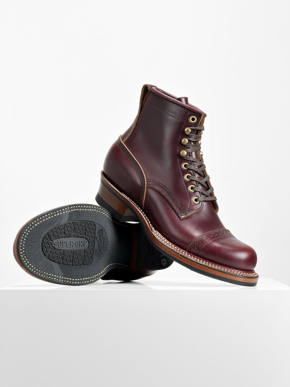 Ready to Ship  - Woodcutting boots - Horween chromexcel Claret - 6771